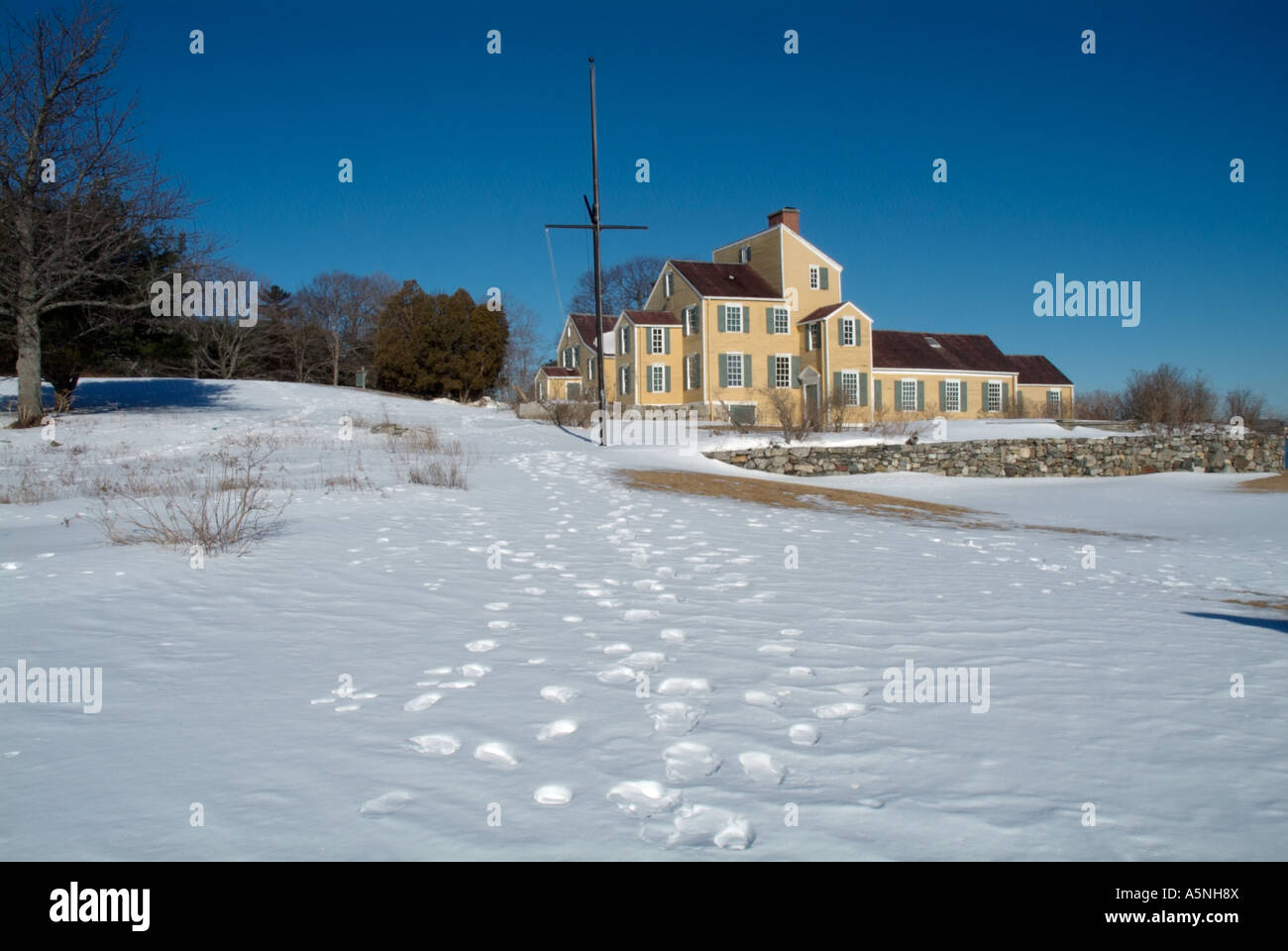 Wentworth Coolidge Mansion located in Portsmouth New Hampshire which is