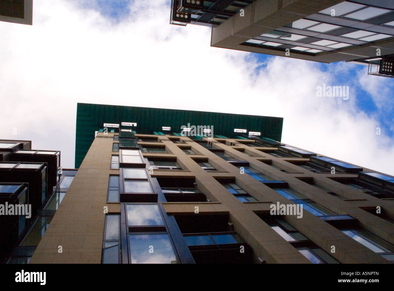 Modern Buildings, Old Smithfield Market, Dublin, Ireland Stock Photo