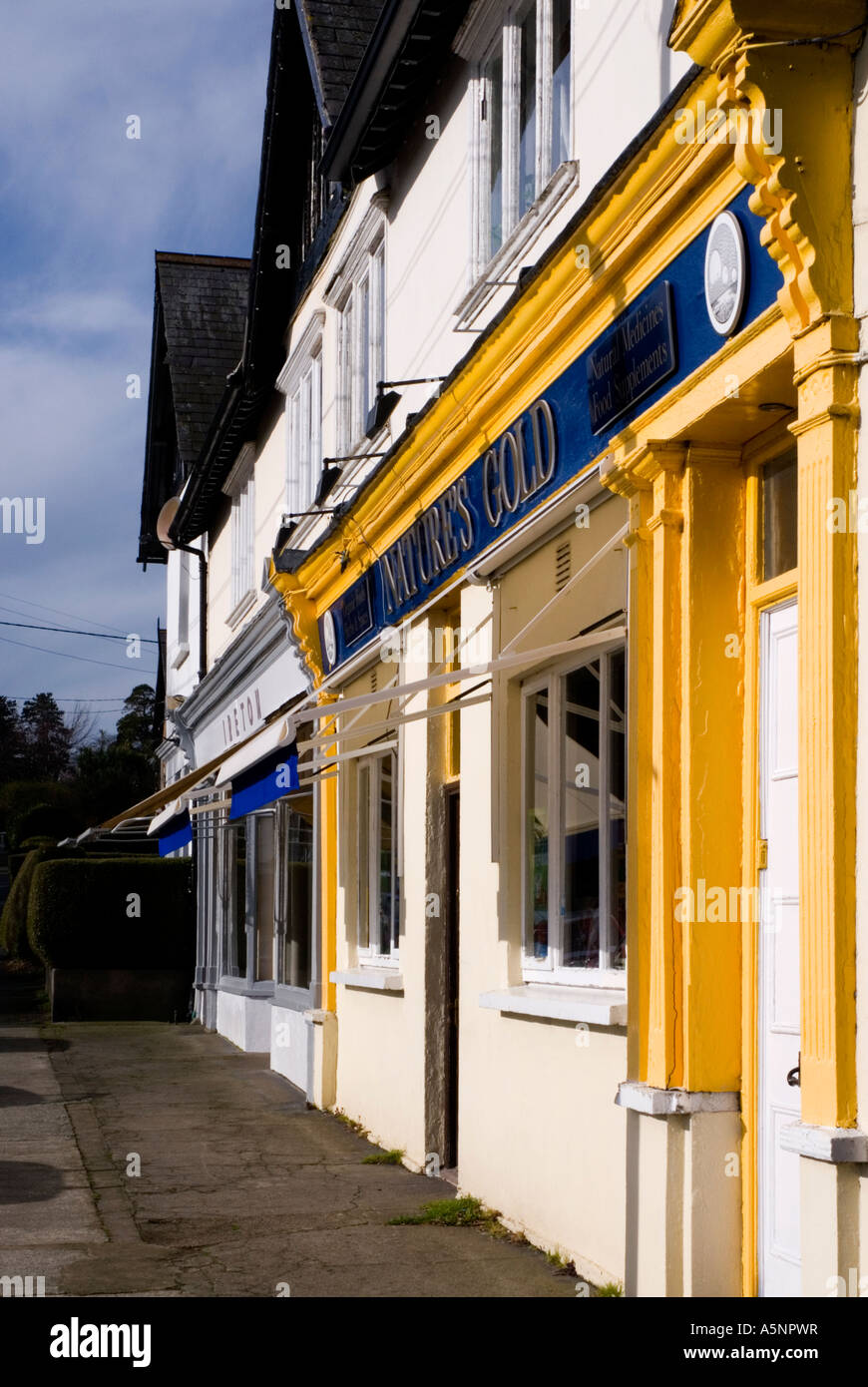 Traditional Shops, Greystones, Ireland Stock Photo Alamy