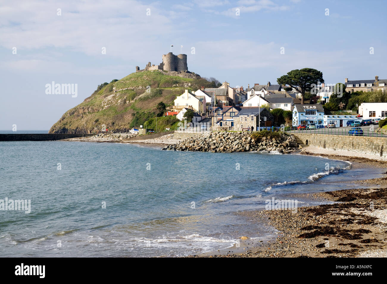 Criccieth Castle Criccieth North Wales United Kingdom Stock Photo Alamy