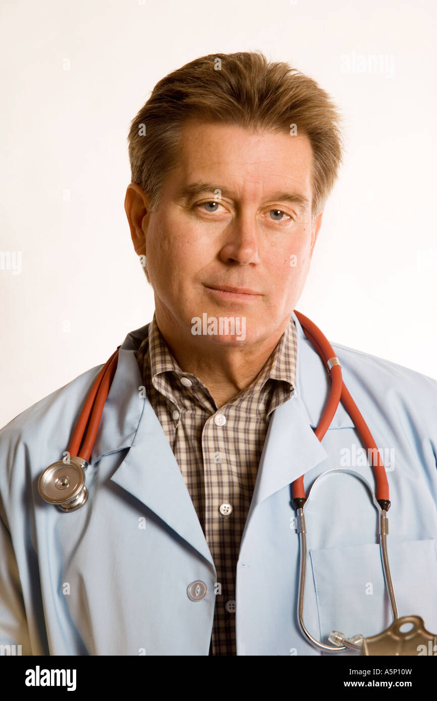 Male doctor portrait Stock Photo Alamy