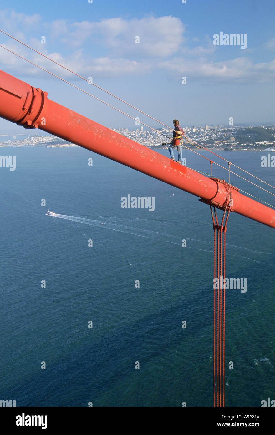 Man painting golden gate bridge hires stock photography and images Alamy