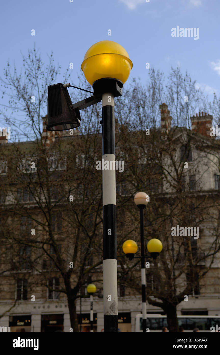 Pedestrian Zebra Crossing Lamp Post Sloane Square Stock Photo Alamy