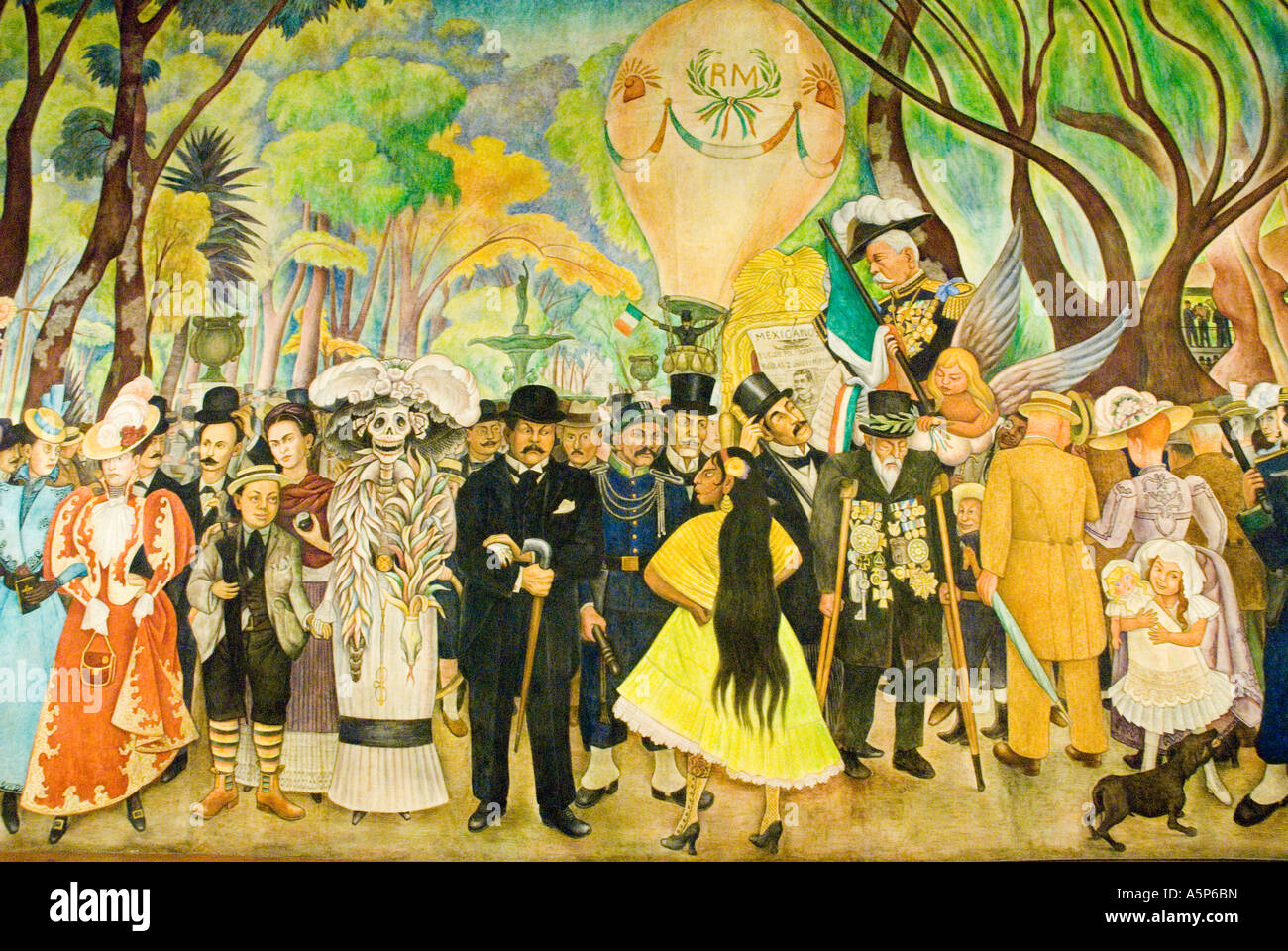 Sueño de una tarde dominical en Alameda Central - Diego rivera museum
