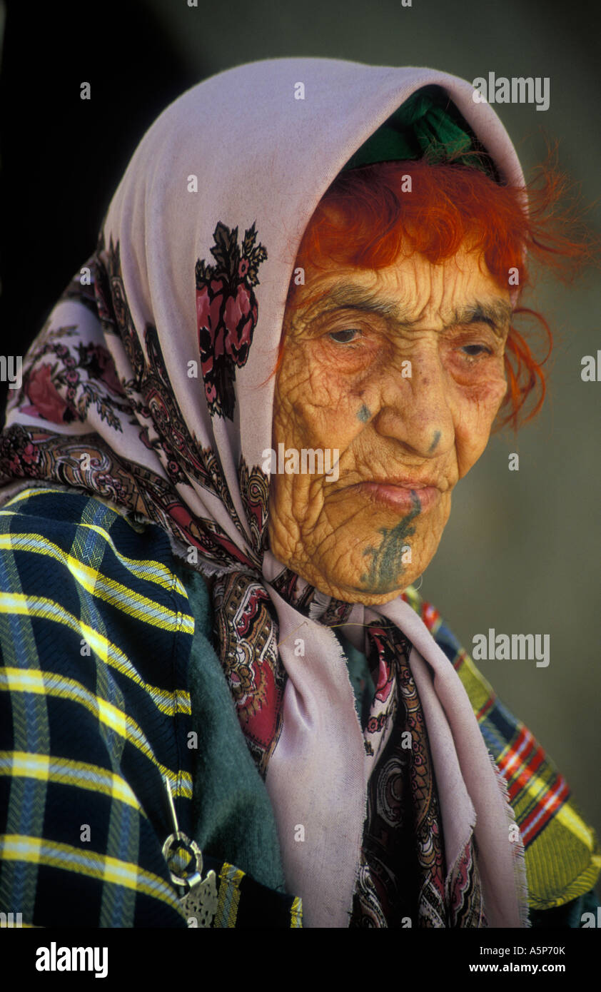 Berber woman Matmata Tunisia Stock Photo