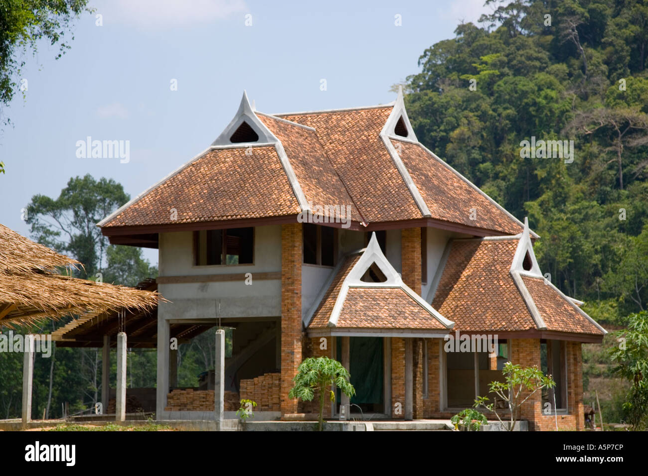 Thailand Houses Modern Housing Krabi province Thailand Stock Photo Alamy