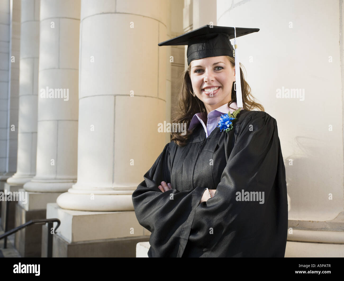 Female student graduate Stock Photo - Alamy