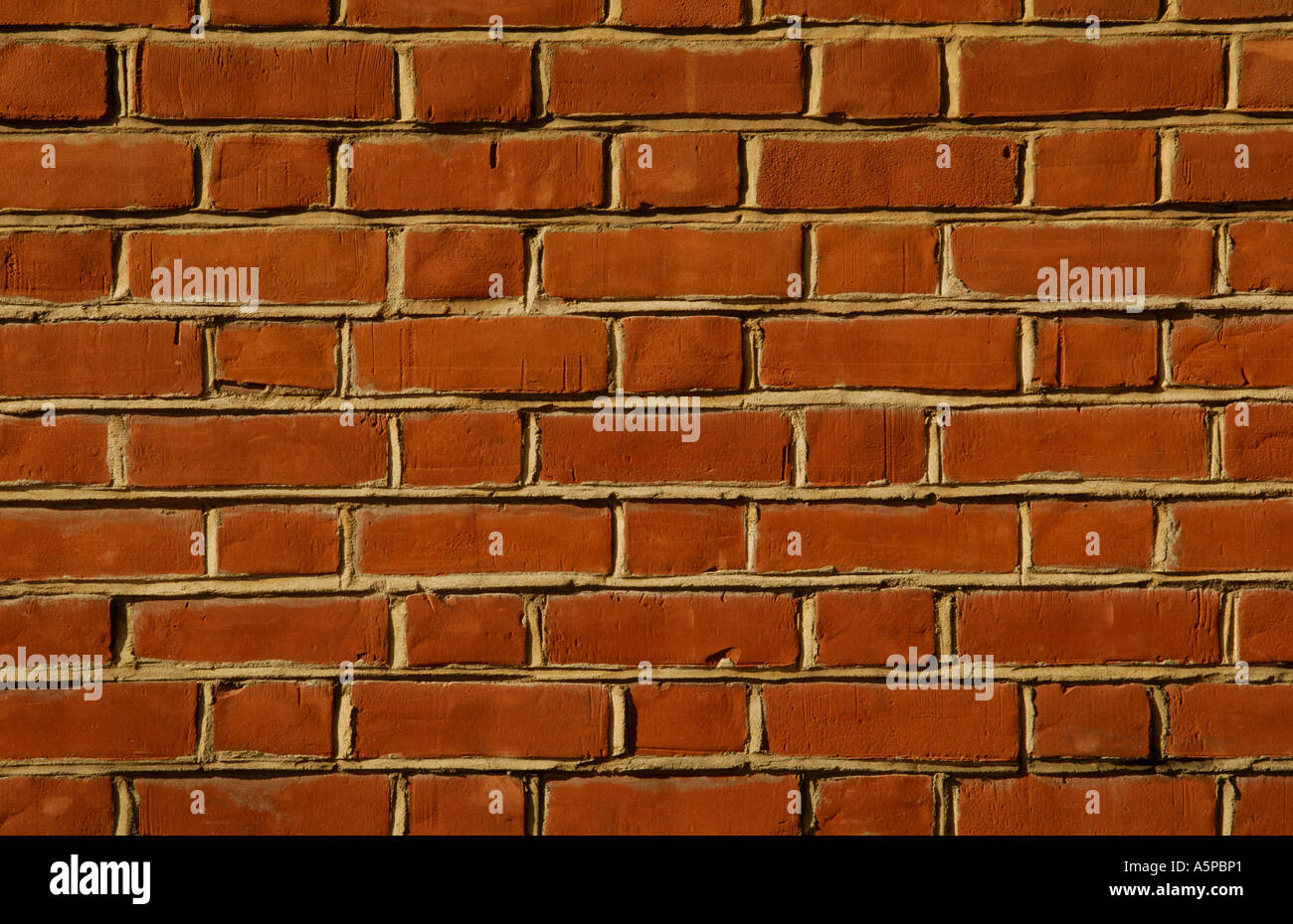 Red brick wall Stock Photo