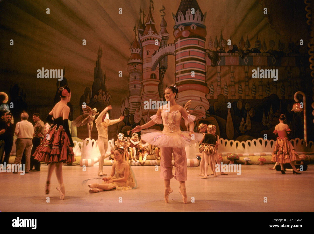 THE COLON OPERA HOUSE THEATRE. THE NUTCRACKER SUITE BALLET BEING