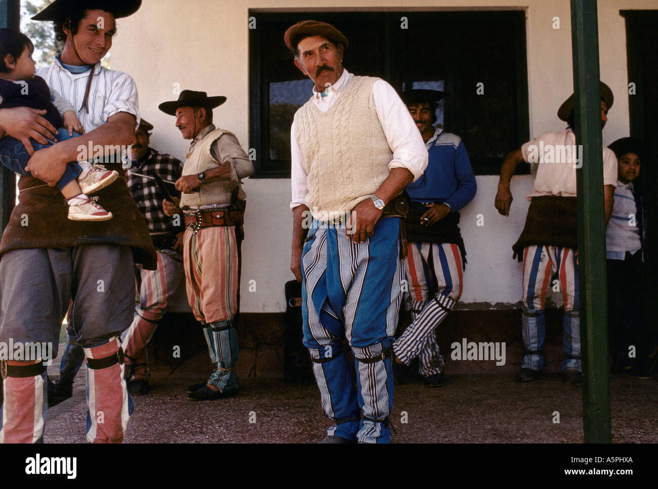 ARGENTINA 1989 GAUCHOS JULY 1989 Stock Photo Alamy