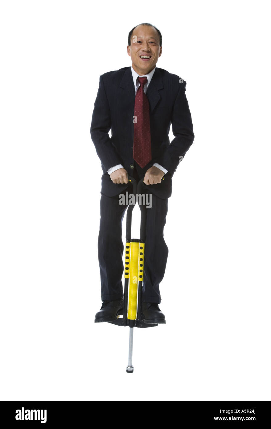 a pogo stick