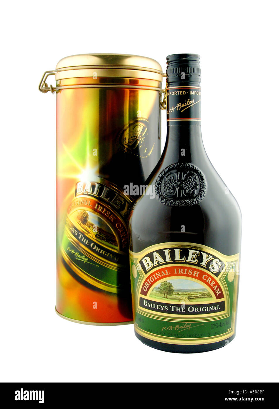 Baileys bottle Stock Photo