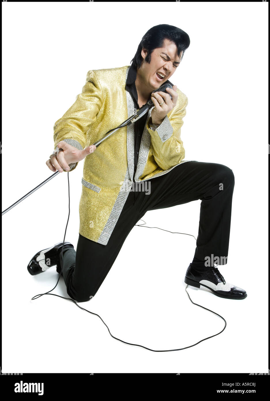Elvis presley singer full length hires stock photography and images