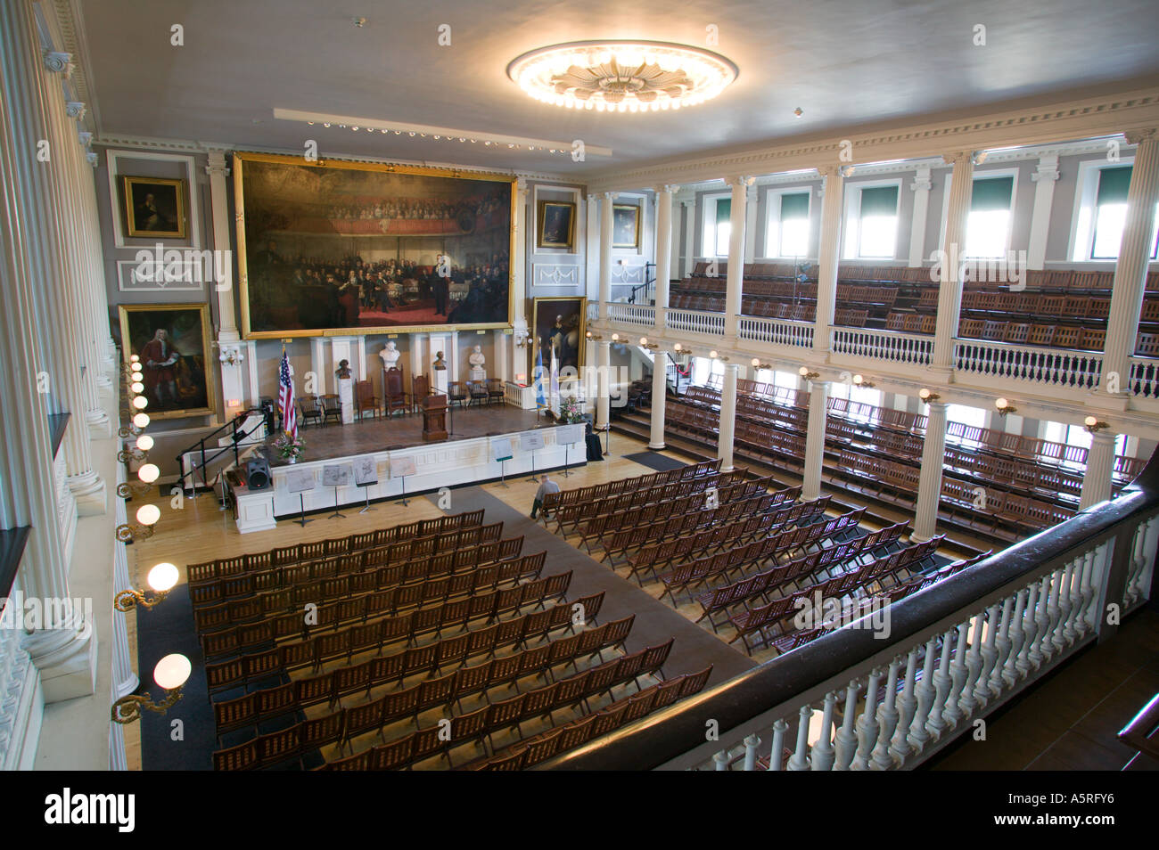 Faneuil hall interior hires stock photography and images Alamy