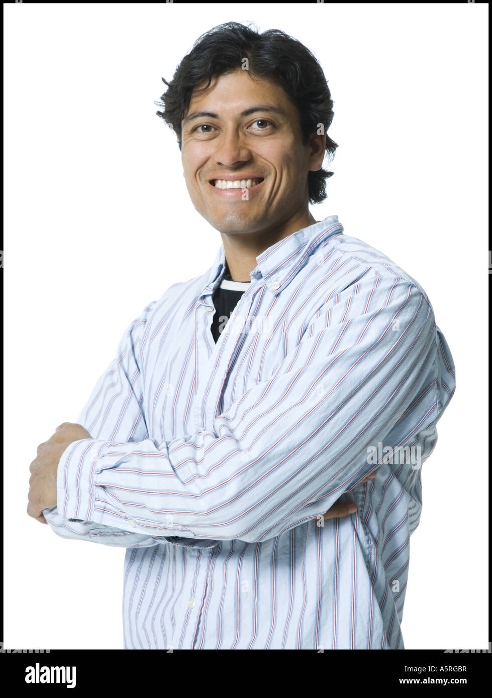 Portrait of a young man smiling Stock Photo - Alamy
