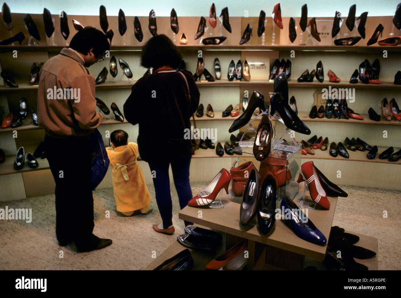 SHOE SHOP TAIPEI, TAIWAN Stock Photo Alamy