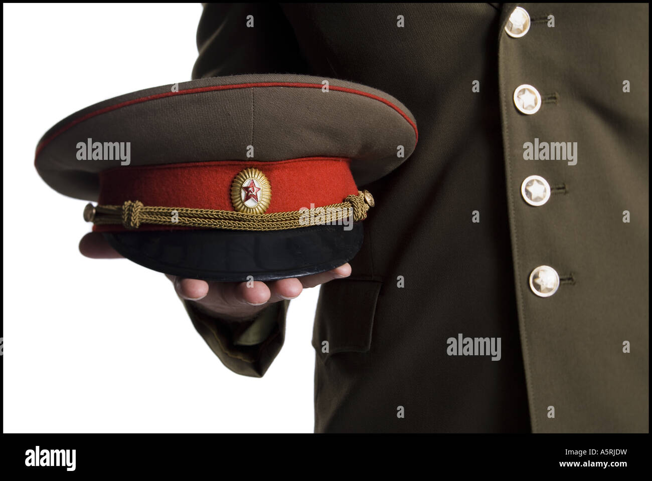 Russian military officer Stock Photo - Alamy