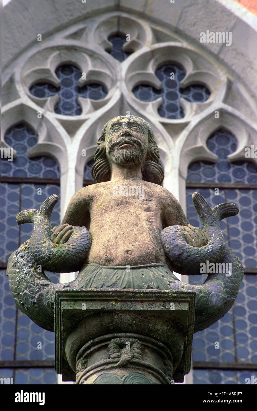 male figure with two tails Stock Photo Alamy