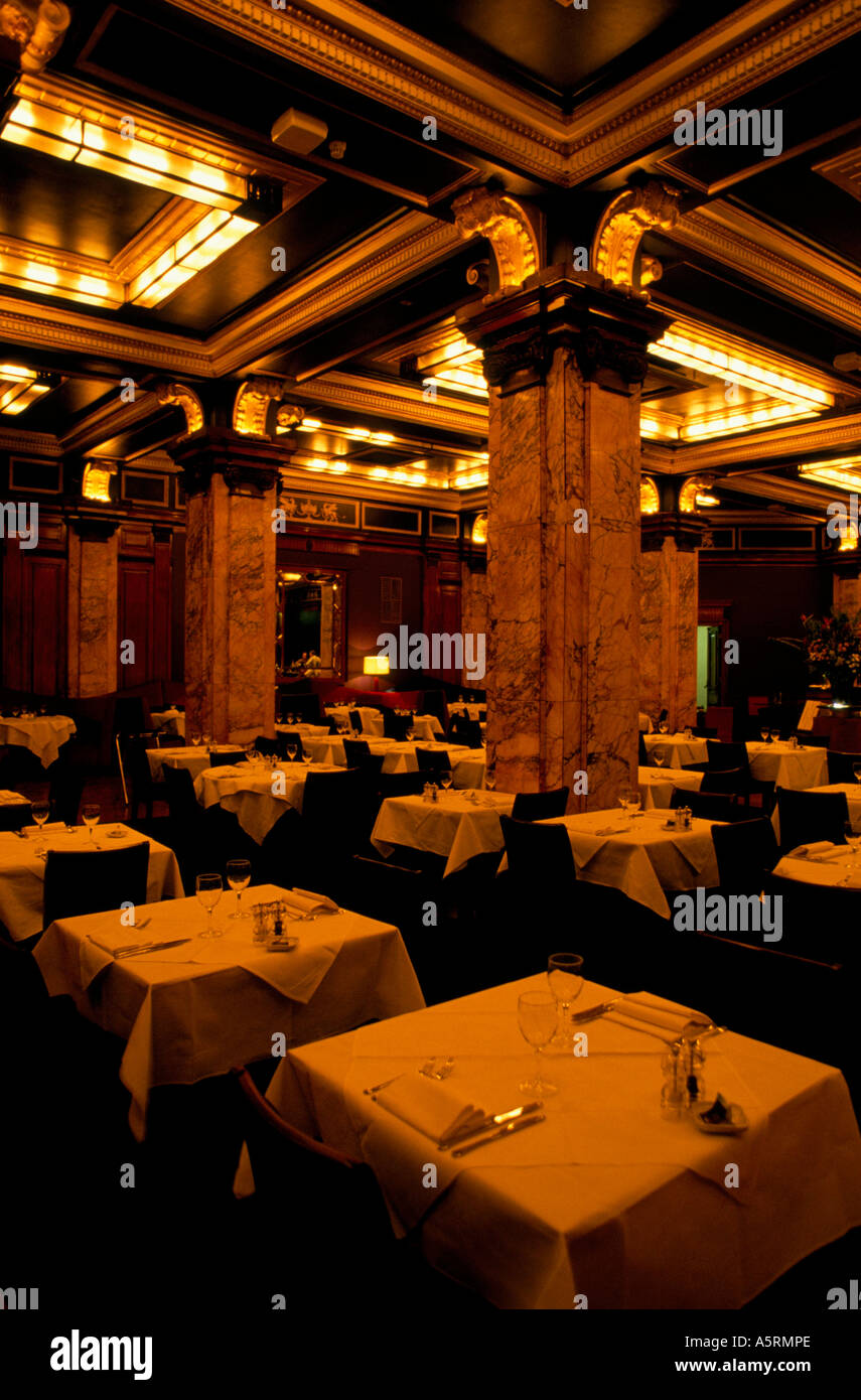 THE ATLANTIC RESTAURANT IN THE WESTEND LONDON Stock Photo Alamy