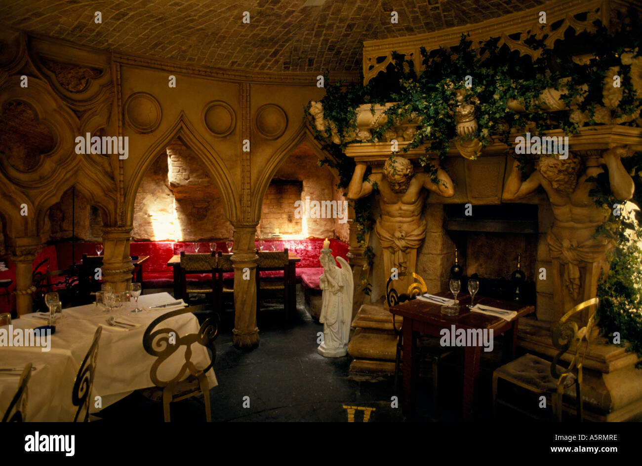 BBB BEACH BLANKET BABYLON A GOTHIC RESTAURANT IN NOTTING HILL, LONDON