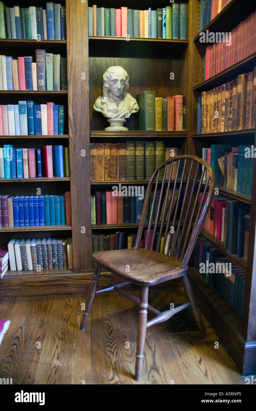 Bookshelves in Old Library Stock Photo Alamy