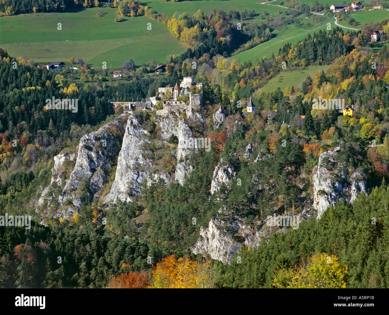 castle Klamm in Lower Austria Austria Stock Photo
