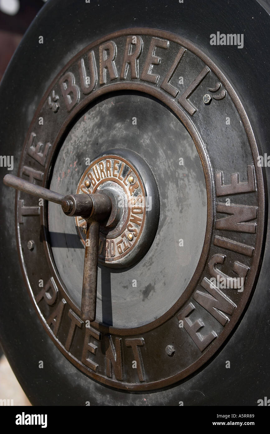 smoke box of a traction engine Charles Burrell & Sons of Thetford