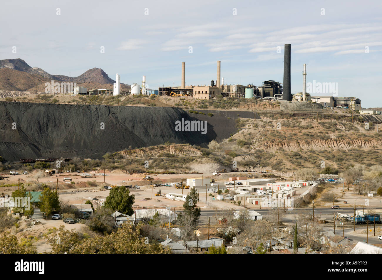 Phelps Dodge Mine Miami Arizona Stock Photo Alamy