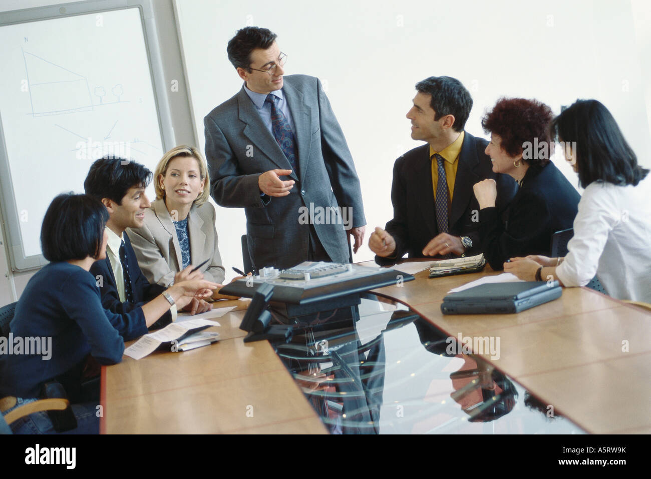 Leadership interactions hi-res stock photography and images - Alamy
