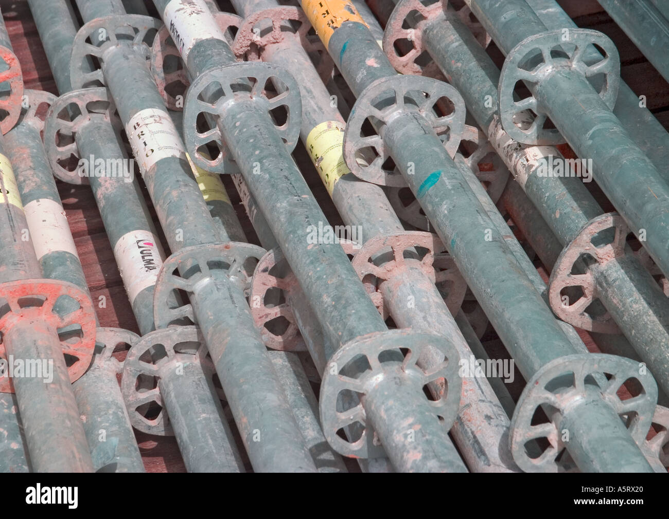 Scaffolding material Stock Photo