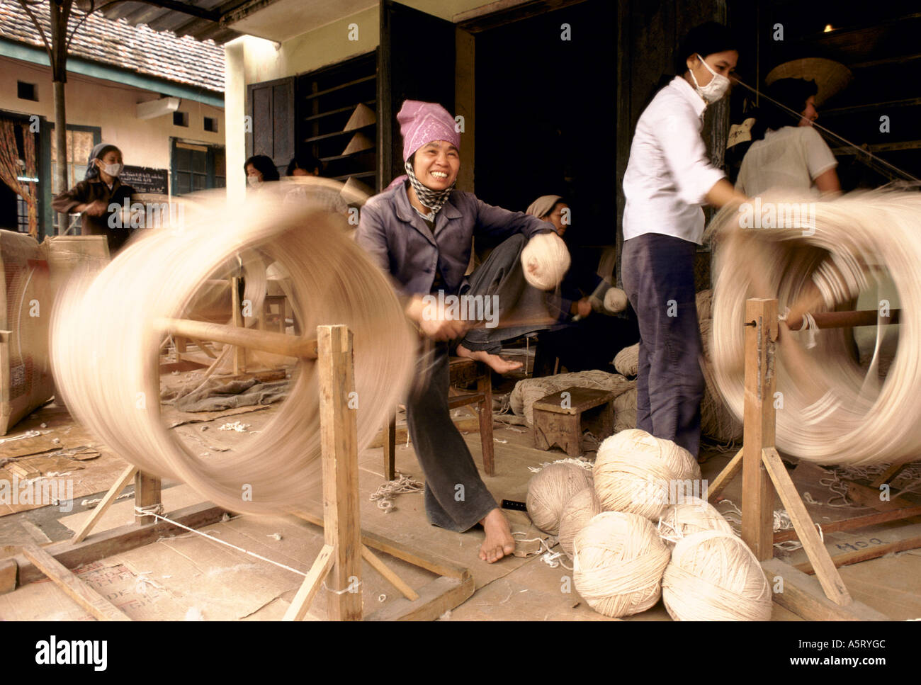 Wool factory spinning hires stock photography and images Alamy