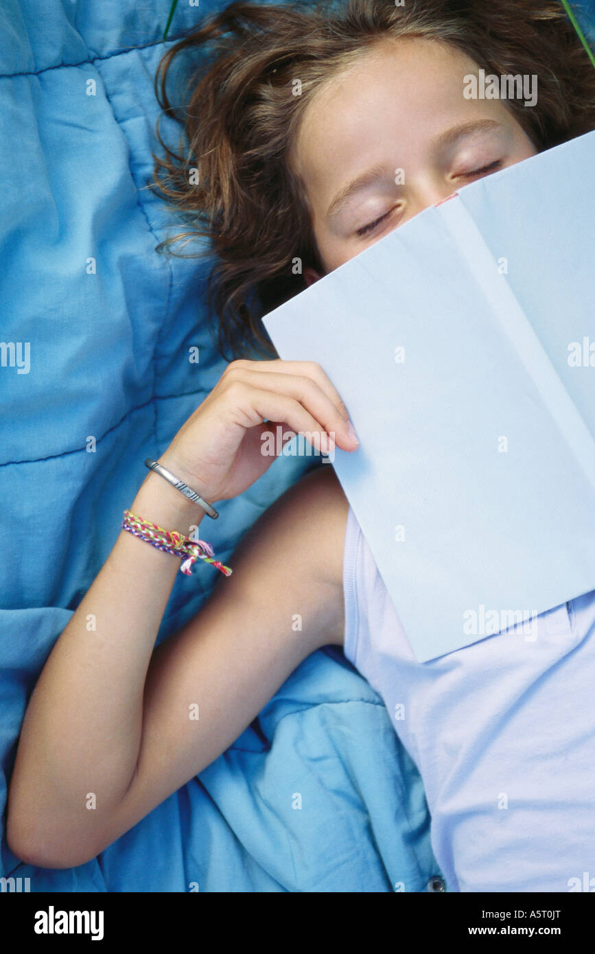 Book over face sleep hires stock photography and images Alamy