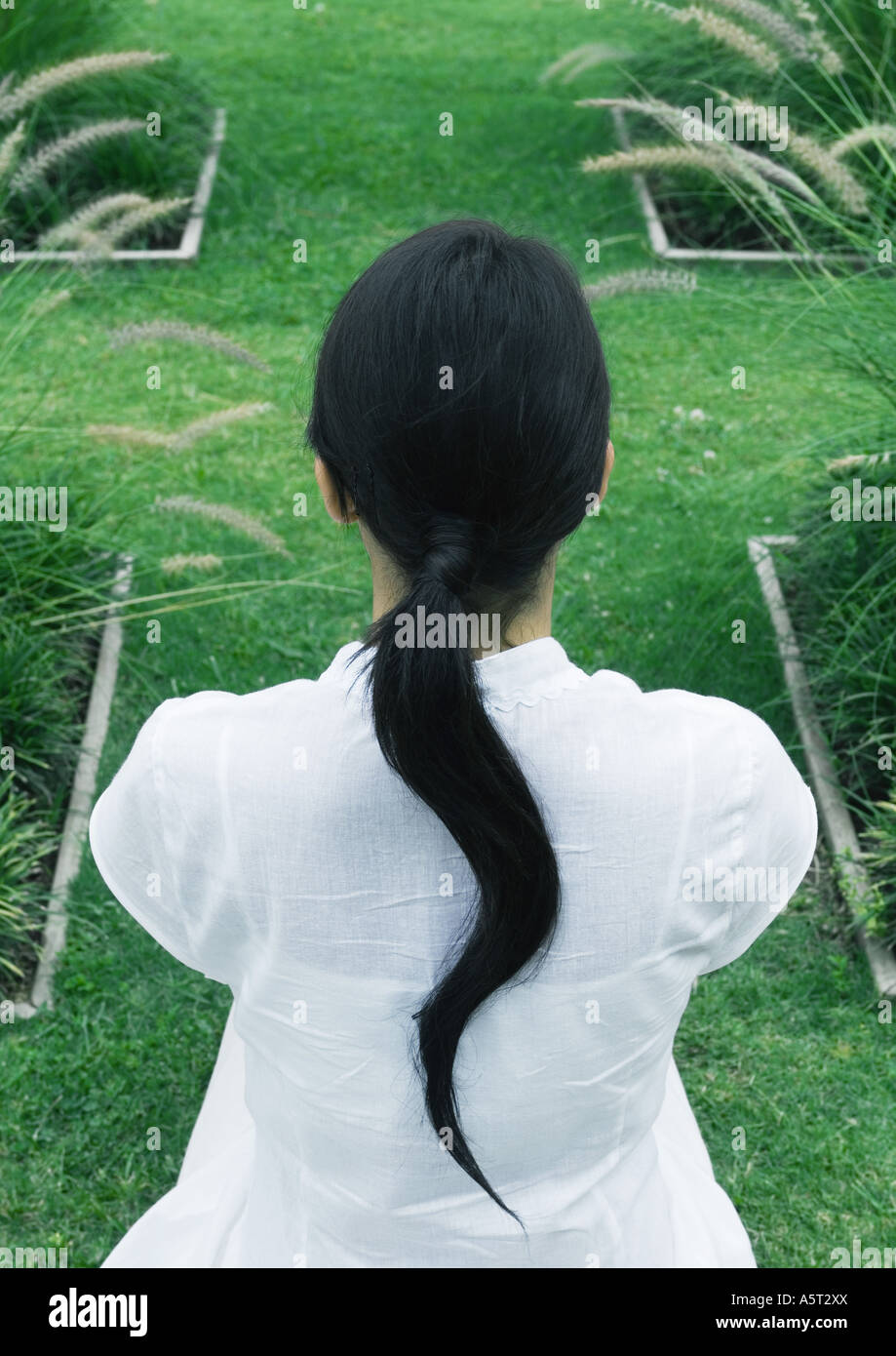 Curvy woman rear view hi-res stock photography and images - Alamy