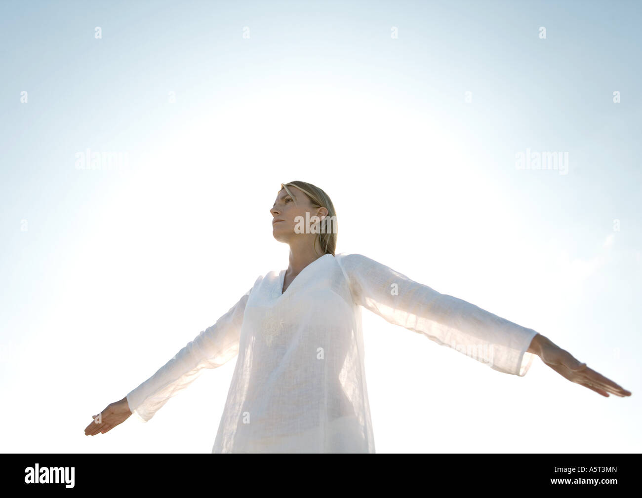 Angel with outstretched arm hi-res stock photography and images - Alamy