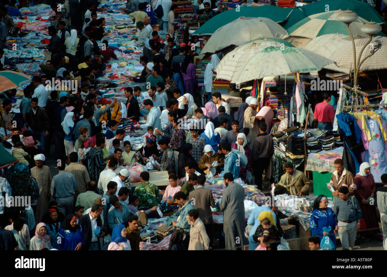 Bazar Cairo Stock Photo Alamy