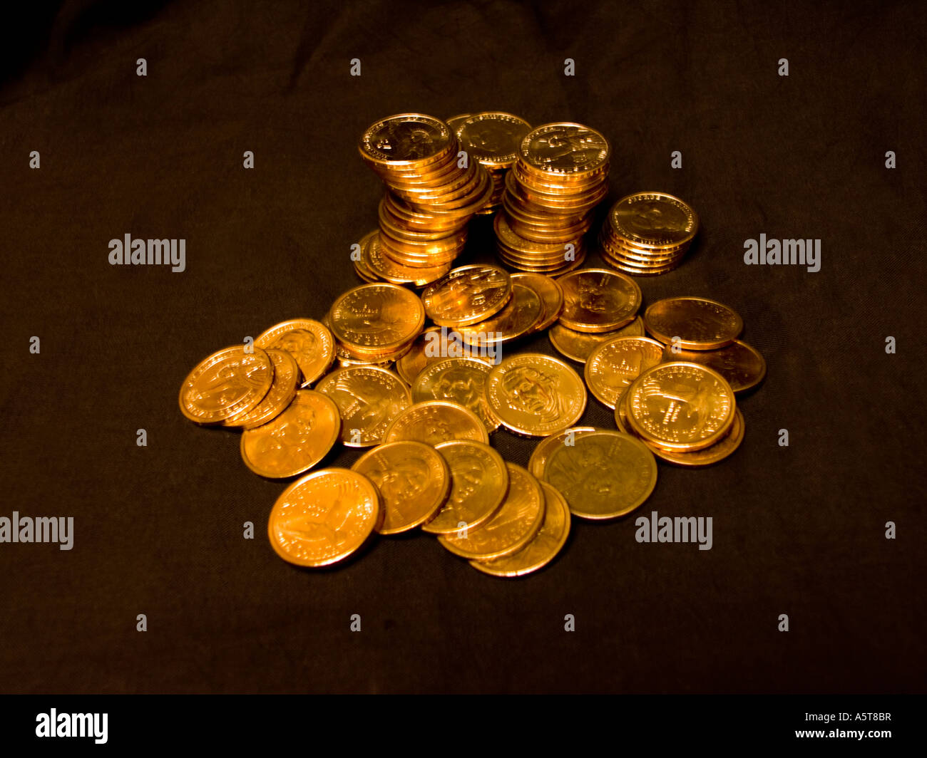 Presidential dollar coins hi-res stock photography and images - Alamy