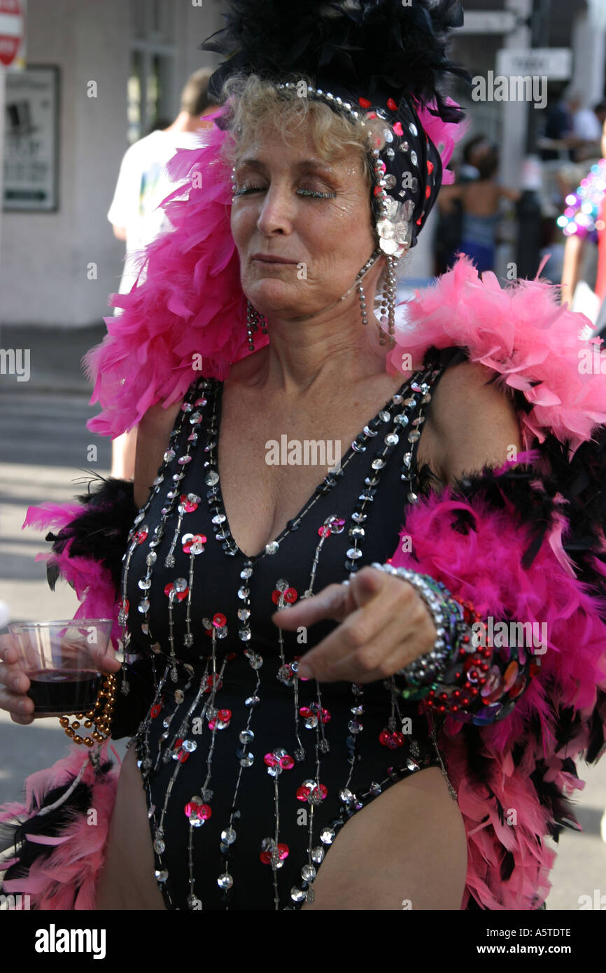 granny fantasyfest This senior woman participates in Fantasy Fest, a fun-filled week in Key  West, Florida at Halloween Stock Photo - Alamy