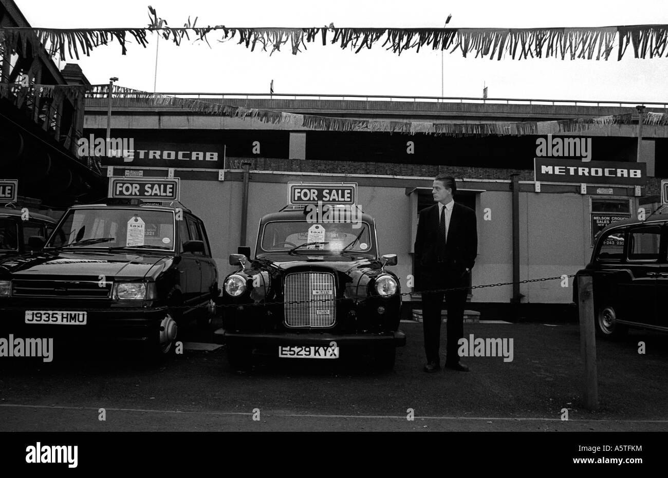 A second-hand cab dealer at Royal Oak, Paddington Stock Photo