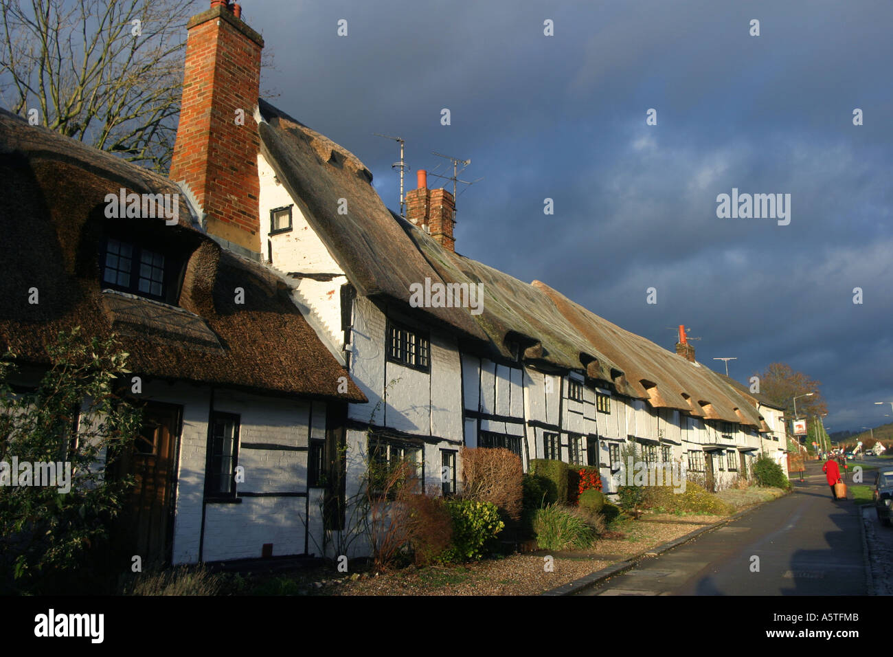 Wendover cottages Stock Photo