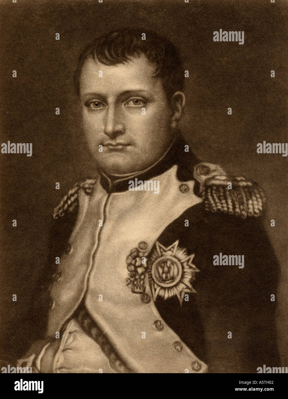 Napoleon Bonaparte, 1769 – 1821. French statesman and military leader.  Emperor of the French. Stock Photo