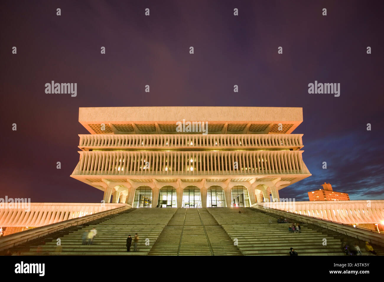 New York State Cultural Education Center on Empire Plaza in Albany NY includes the state museum library and archives Stock Photo