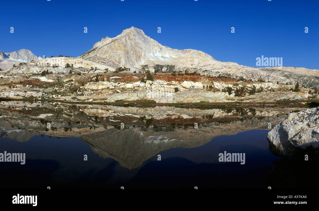 Saddlebag lake basin Tioga Pass California Stock Photo Alamy