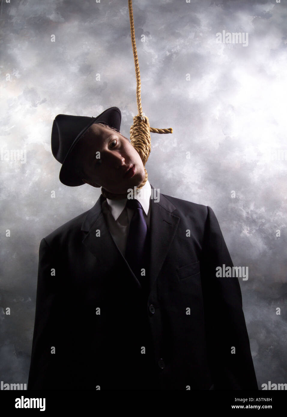 Hanged Man Stock Photo