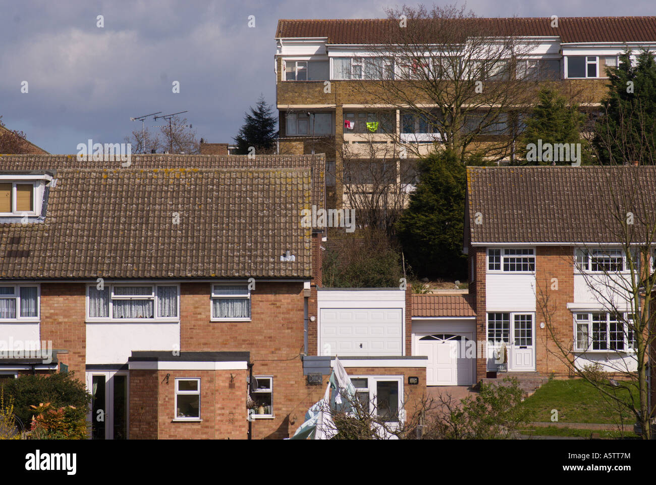 Watersmeet Housing estate, Harlow, Harlow, Essex, UK Stock Photo Alamy