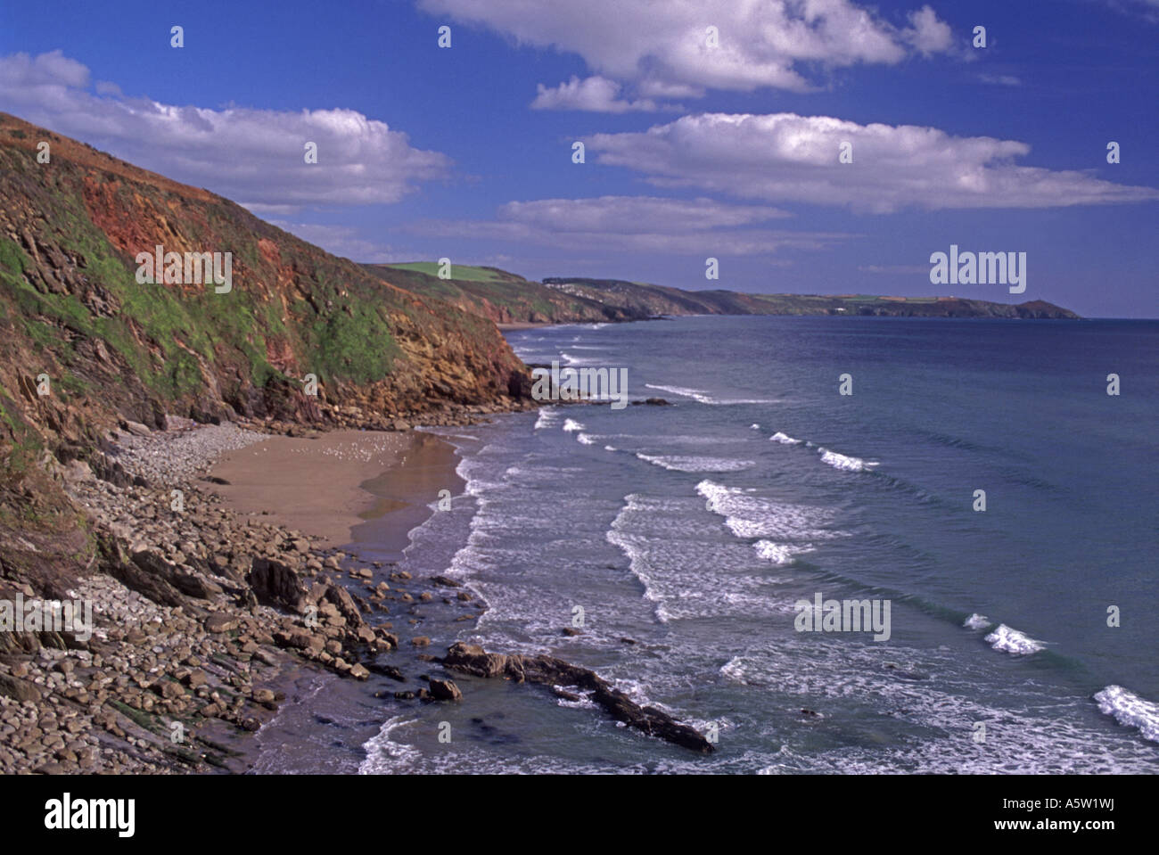 Tregonhawke cliff. hires stock photography and images Alamy