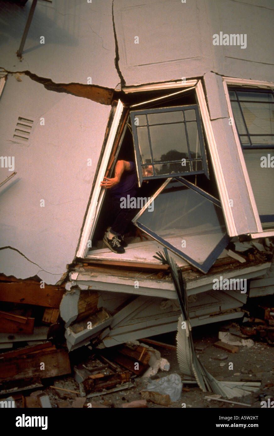 Sf earthquake 1989 hi-res stock photography and images - Alamy