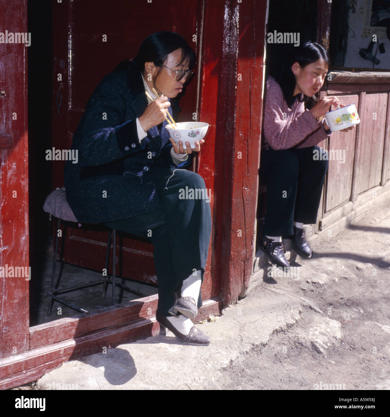 Yunnan road food street hi-res stock photography and images - Alamy