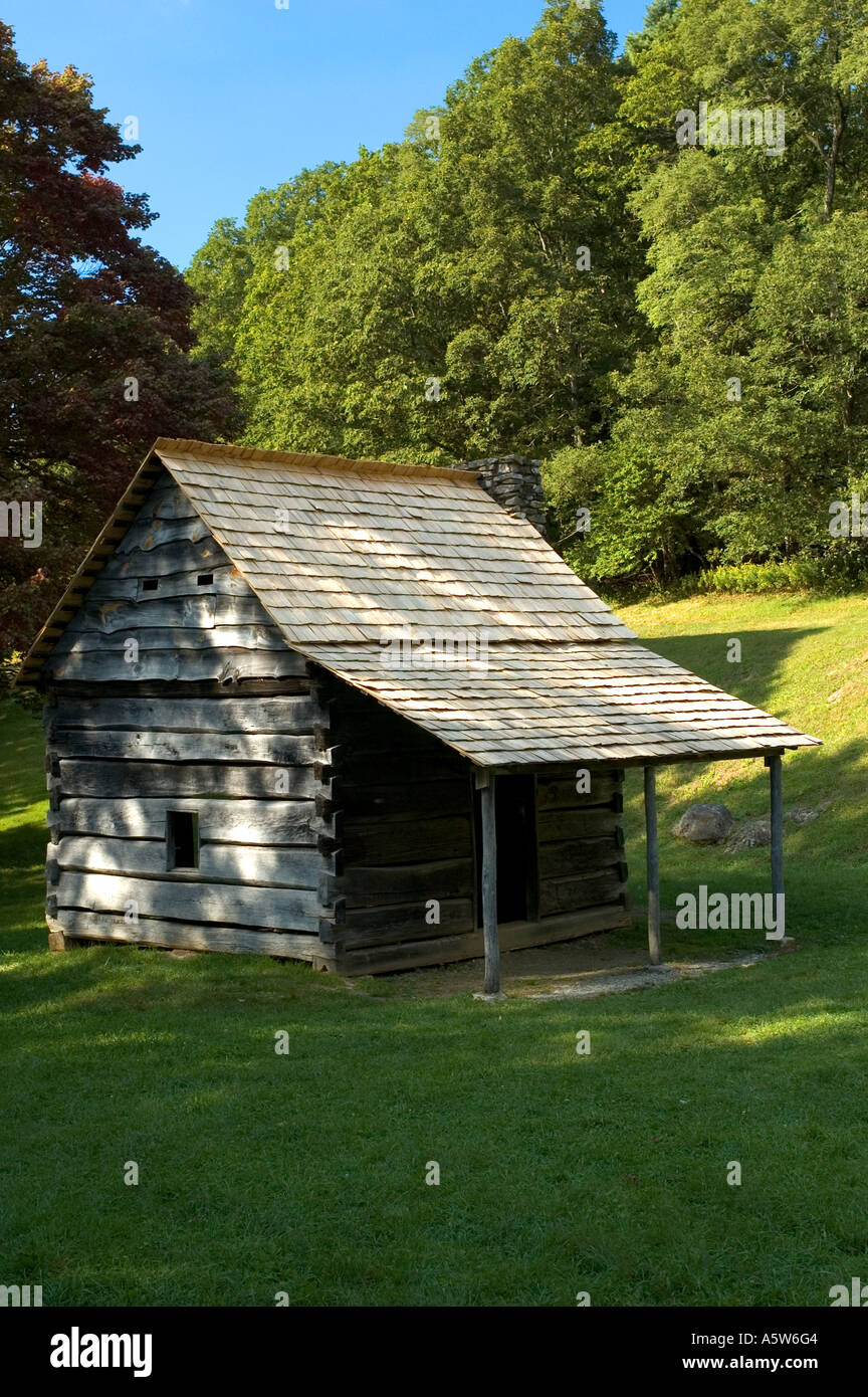 Cool Springs Baptist Church And The Jesse Brown Cabin On The Blue