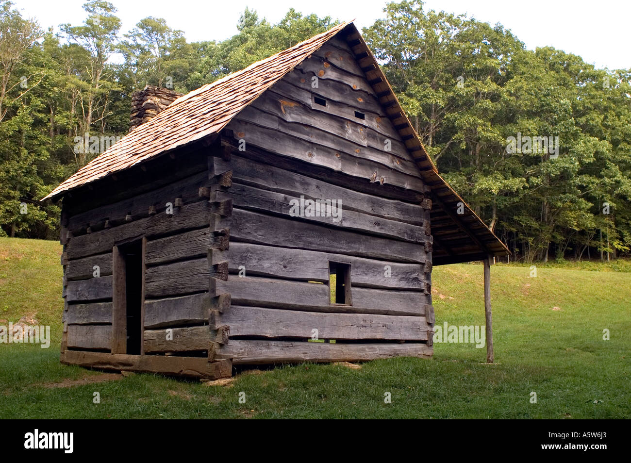 Cool Springs Baptist Church And The Jesse Brown Cabin On The Blue