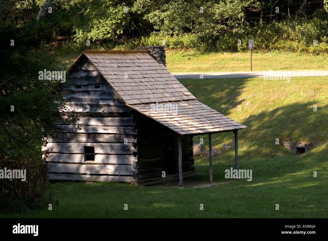 Cool Springs Baptist Church And The Jesse Brown Cabin On The Blue